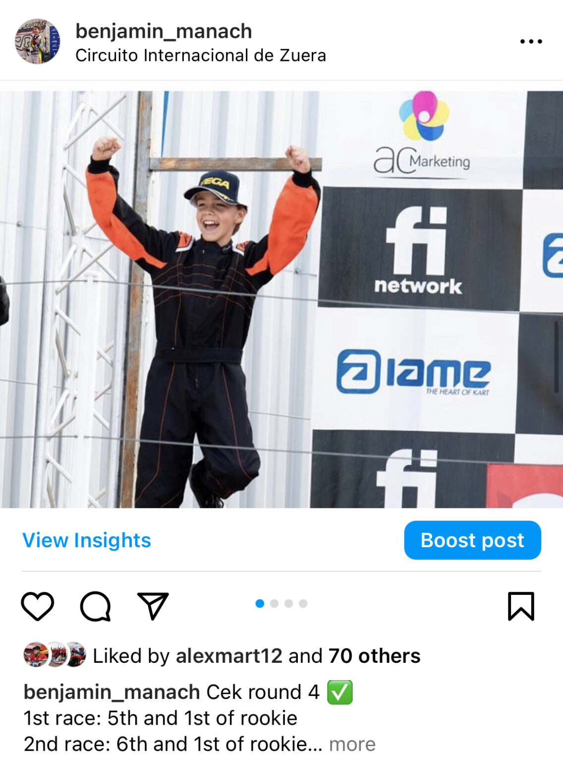 Win at last race of Spanish Championship 2022
